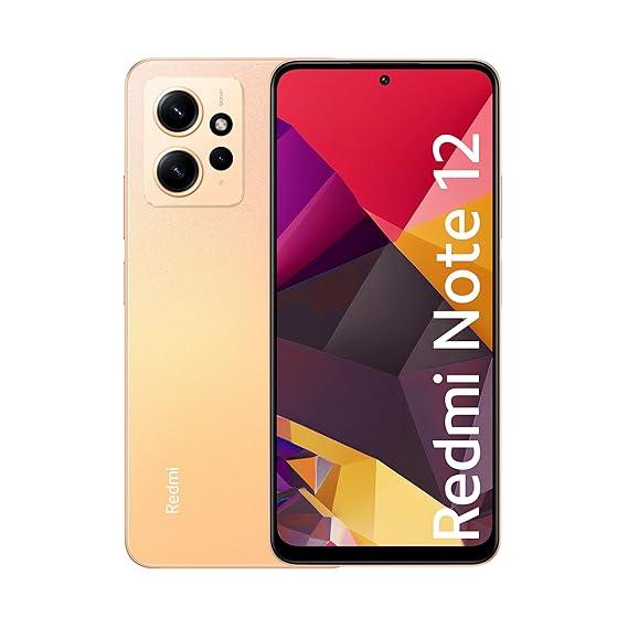 Redmi Note 12 (Sunrise Gold, 6GB RAM, 64GB Storage)